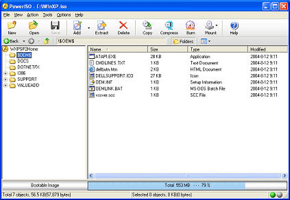 Screenshot for PowerISO 5.2