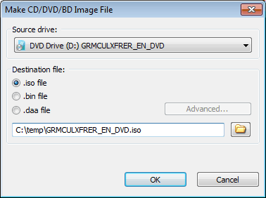 copying cd to iso file time