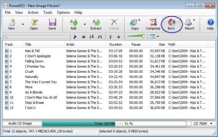 Burn Ape Files To Audio Cd