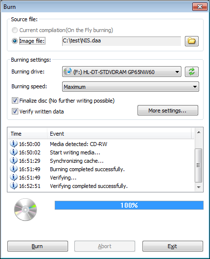 will anyburn burn iso files