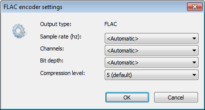 convert flac to wav