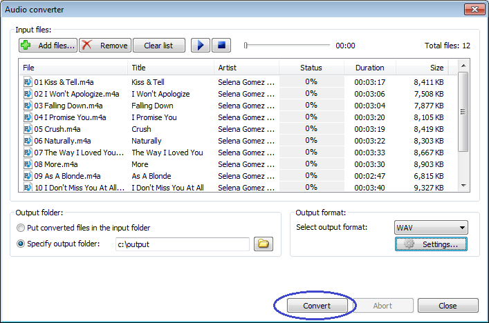 convert flac to wav in foobar