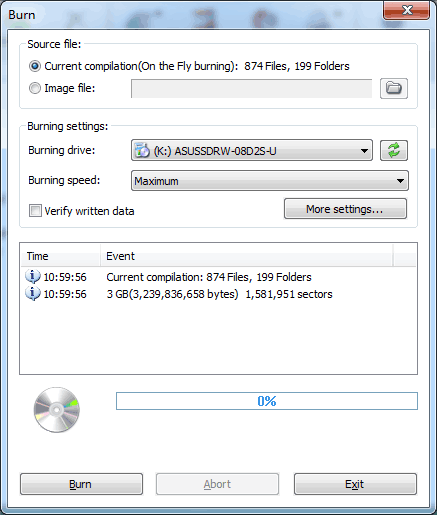 iso image burner windows 7